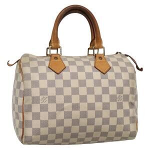 LOUIS VUITTON Damier Azur Speedy 25 Hand Bag N41534